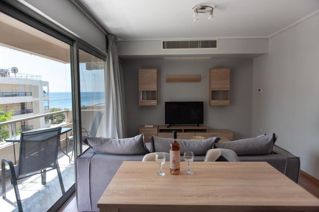 אתונה Sea View Apartment In Alimos Region מראה חיצוני תמונה